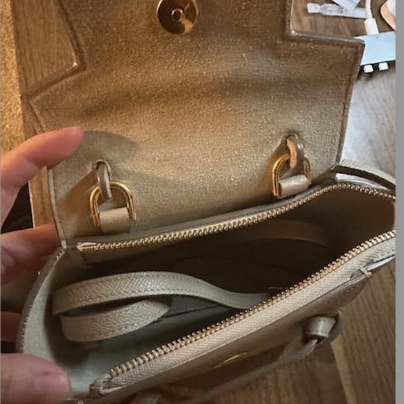 Celine Pico Belt Bag in Grained Calfskin (Light Taupe) - Picture 8 of 12